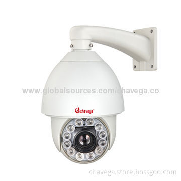 Factory Supply High-speed Outdoor Auto-tracking PTZ HD Camera, 12V DC/5A Power Supply